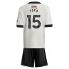 Officiële Voetbalshirt + Korte Broek Manchester United Yoro 15 Derde 2024-25 - Kids